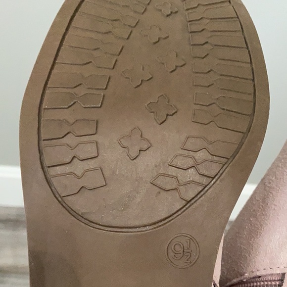 Pink leather upper boot 9 1/2 - Picture 7 of 8